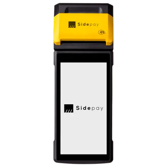 Maquininha SidePay Smart para vendas com taxa imbatível