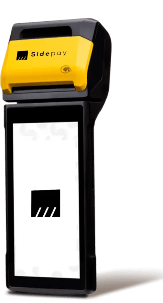 Imagem da maquininha de cartão SidePay Smart da SidePay